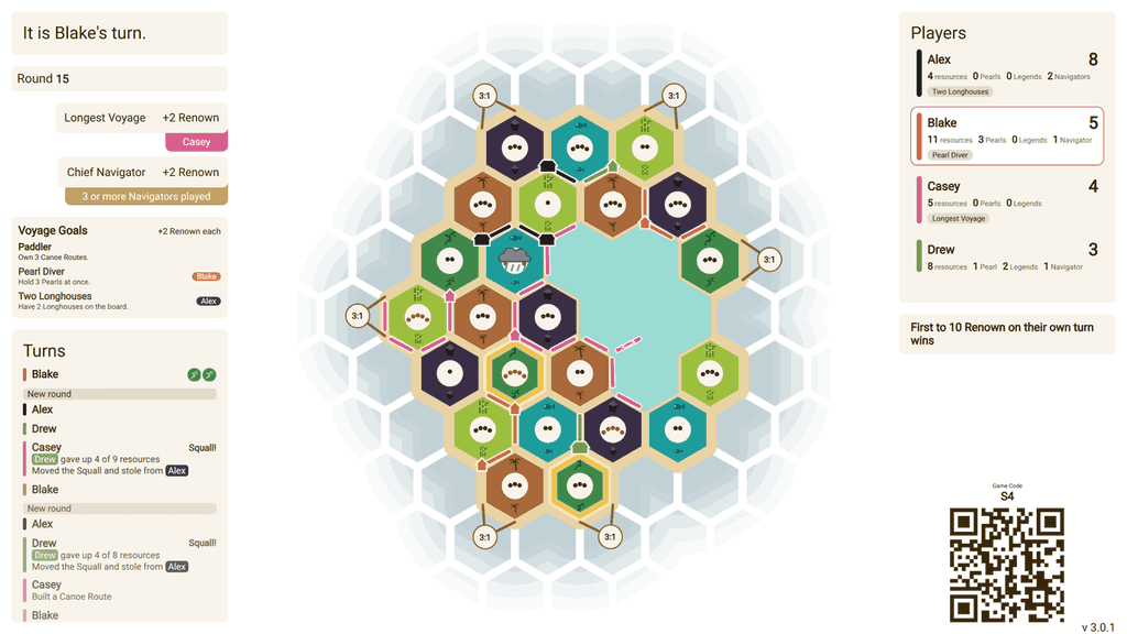Frontier Island board