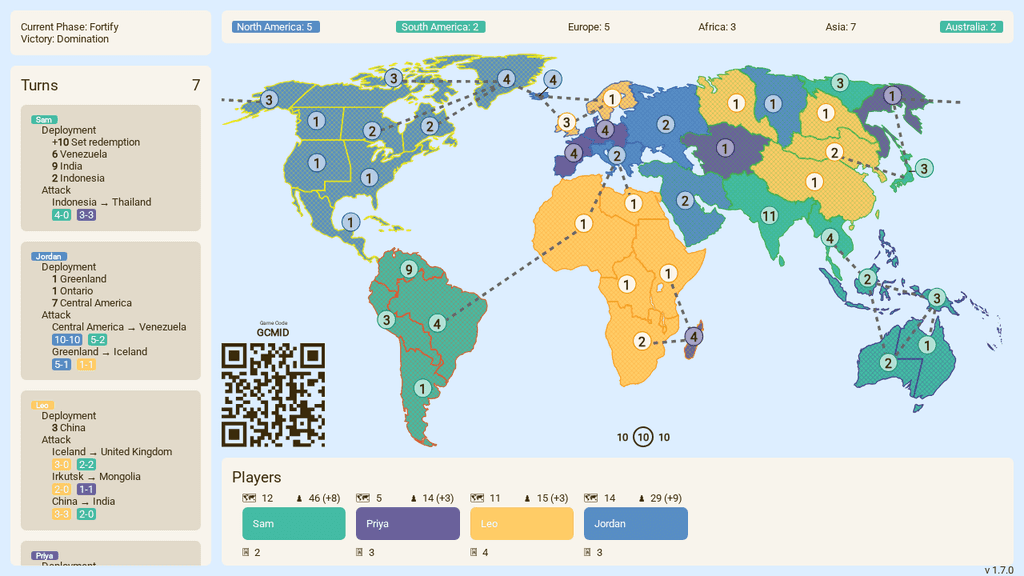 Global Conquest board